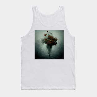 A Still Life of A Dystopian Bouquet Tank Top